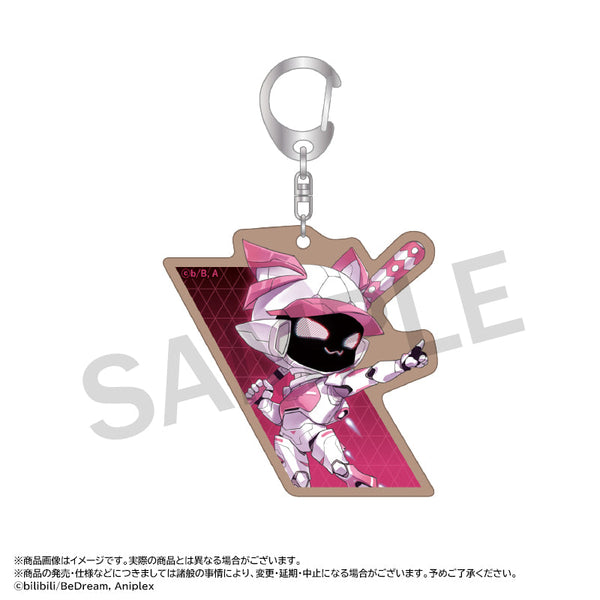 『TO BE HERO X』木製キーホルダー 6.ロリ